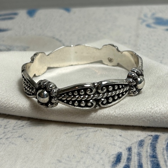 Brighton Jewelry - Brighton City of Lights Bangle Bracelet Silver Plated Retired Signed